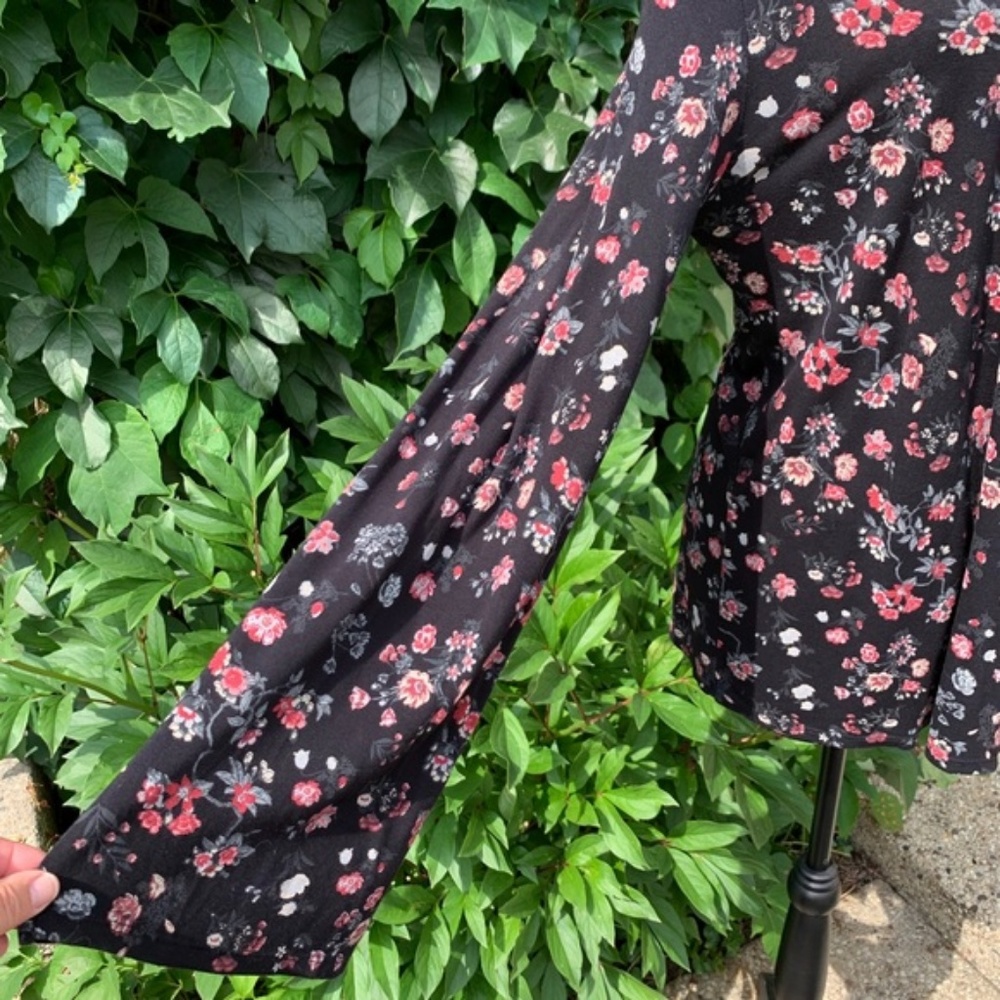 LUCKY BRAND Wrap-Style Top, L_3